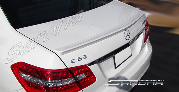 Custom Mercedes E Class Trunk Wing  Sedan (2010 - 2016) - $289.00 (Part #MB-061-TW)